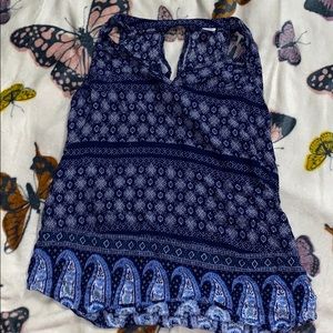 cute patterned tank! MOVING SALE!!